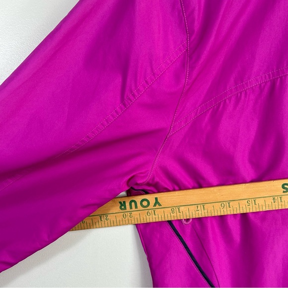 Adidas Full Zip Lightweight Windbreaker Jacket Magenta Pink; Women’s Size Medium - Picture 5 of 16